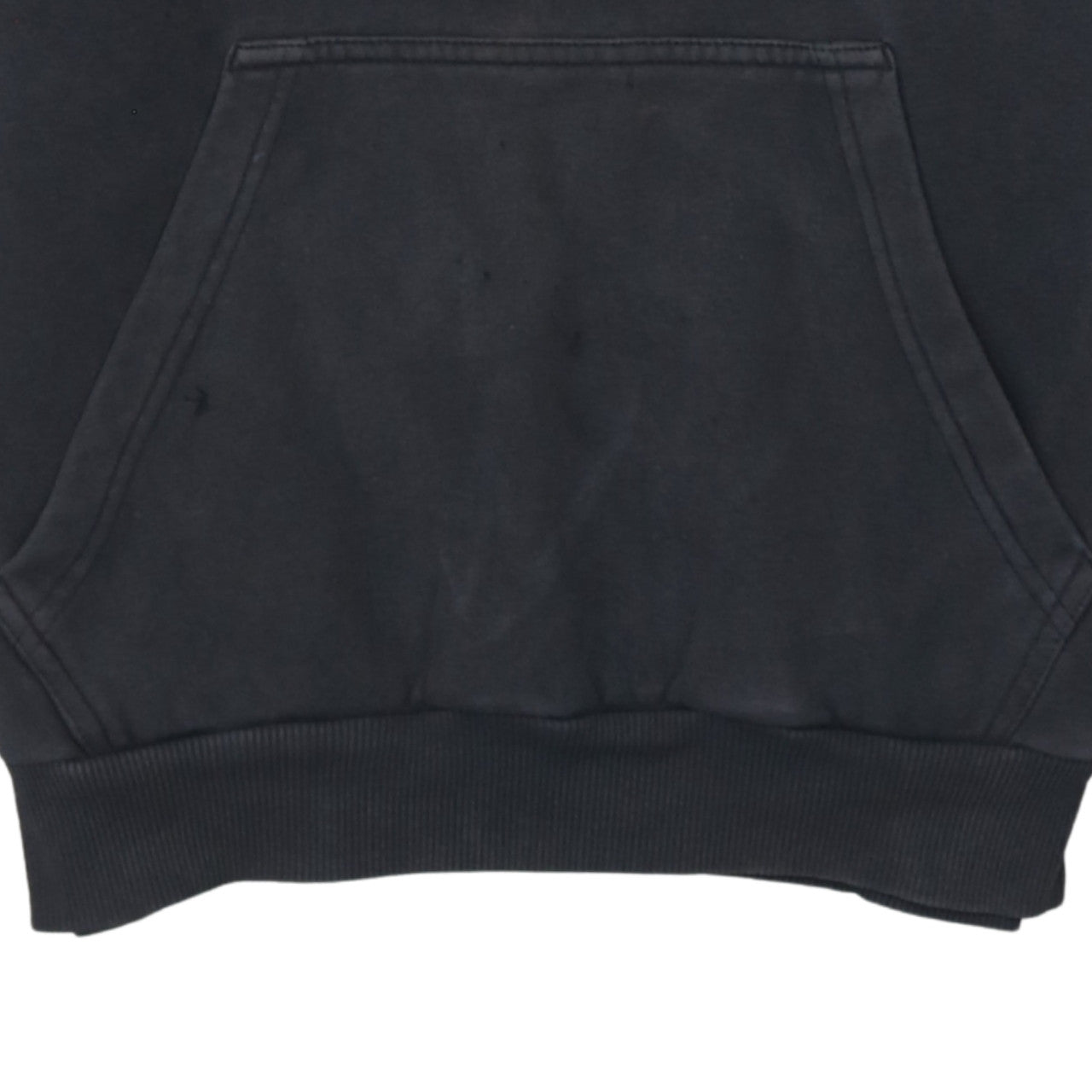 adidas Men's Black Logo Pullover Hoodie Medium Sports Fleece
