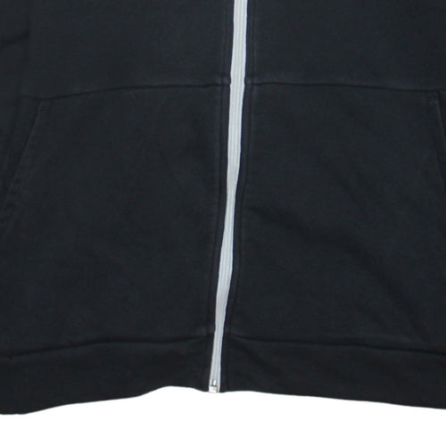 Adidas Men's Black Full Zip Hoodie Small Sports Fleece