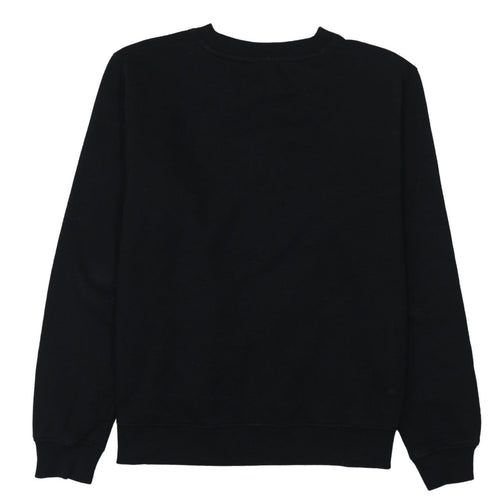 Calvin Klein Jeans Men's Black Embroidered Logo Sweatshirt L
