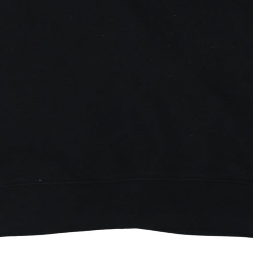 Calvin Klein Jeans Men's Black Embroidered Logo Sweatshirt L
