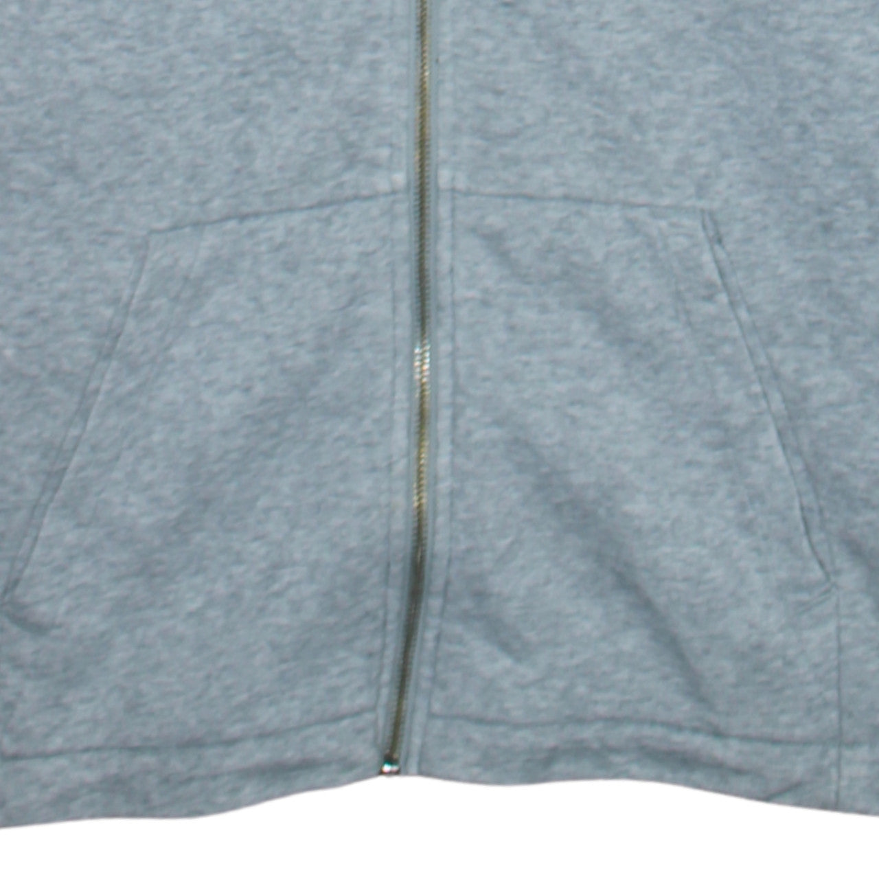 Puma Men's Grey Full Zip Hoodie Size S Lightweight Athletic