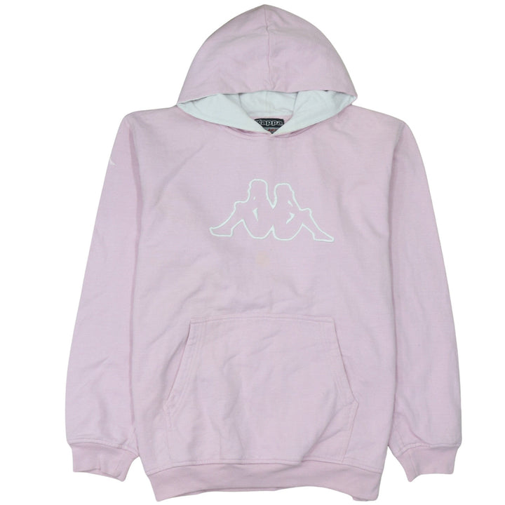 Kappa Womens Pink Pullover Hoodie XXL Cotton Blend Casual