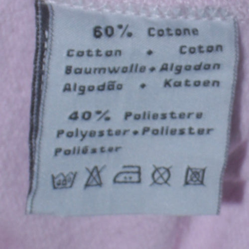 Kappa Womens Pink Pullover Hoodie XXL Cotton Blend Casual
