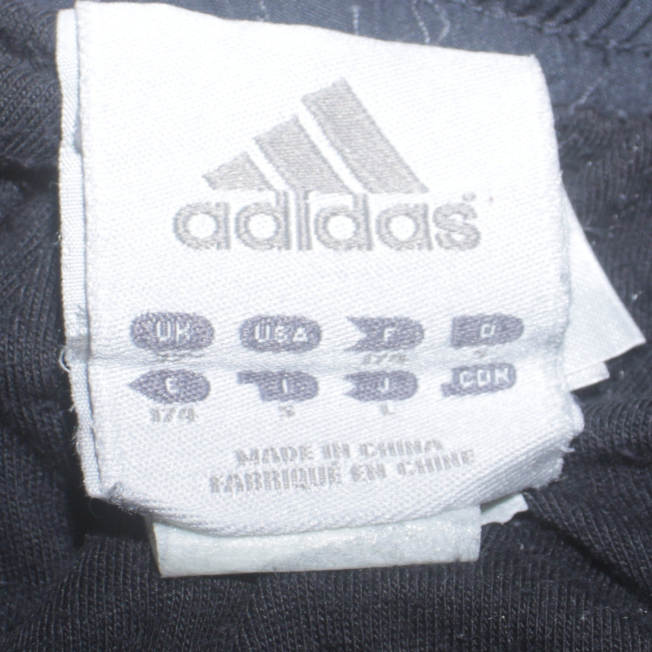 Adidas Men's Blue Track Pants L Woven Elastic Waist Activewear