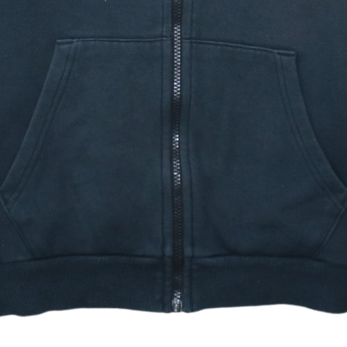 Puma Men's Black Full Zip Hoodie L Fleece Sweatshirt