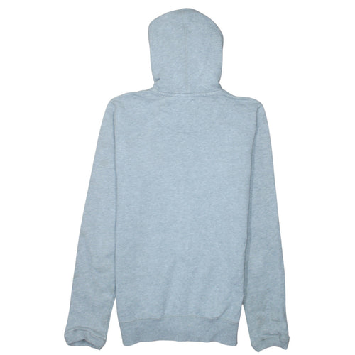 Nike Men's Grey Full Zip Hoodie Size S Cotton Sweatshirt