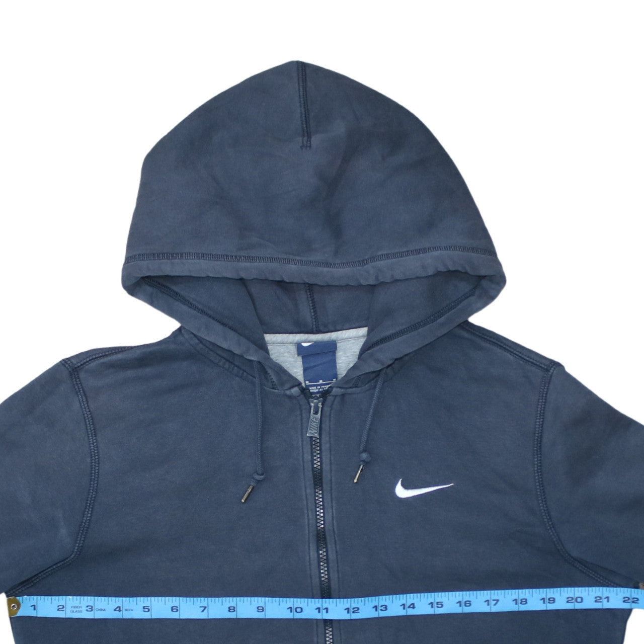 Nike Men's Blue Full Zip Hoodie Size M Sportswear Sweatshirt