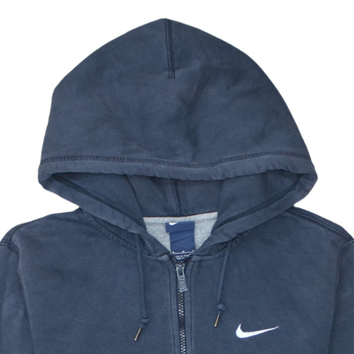 Nike Men's Blue Full Zip Hoodie Size M Sportswear Sweatshirt