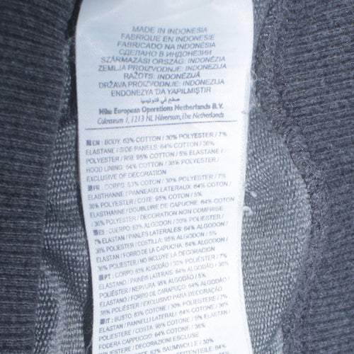 Nike Men's Grey Dri-Fit Full Zip Hoodie Size M