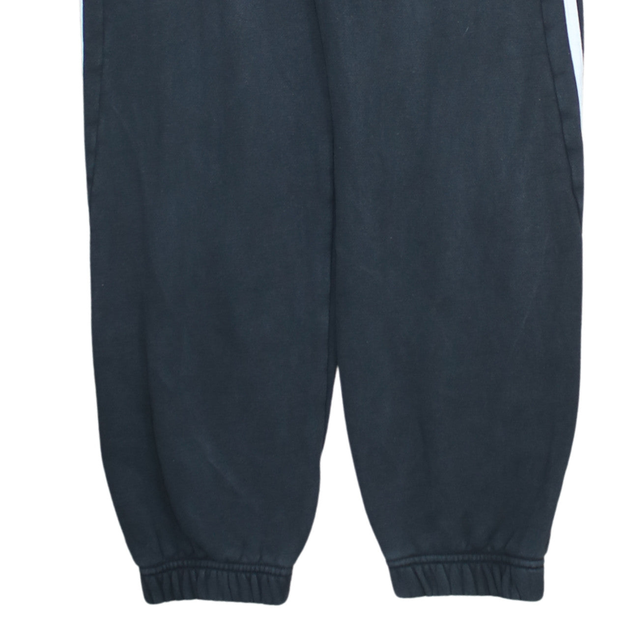 Adidas Men's Black Jogger Sweatpants M Tapered Side Stripe