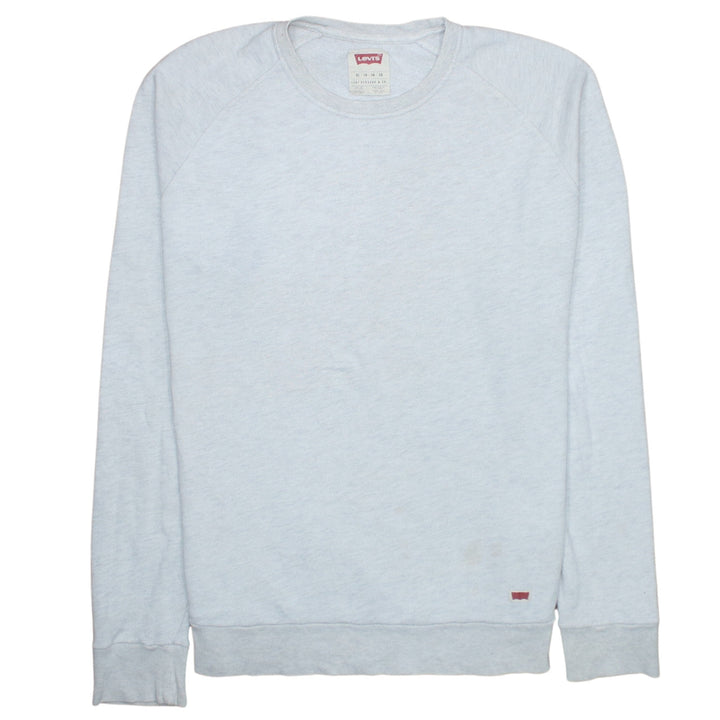Levi's Men's Grey XL Crew Neck Pullover Sweatshirt