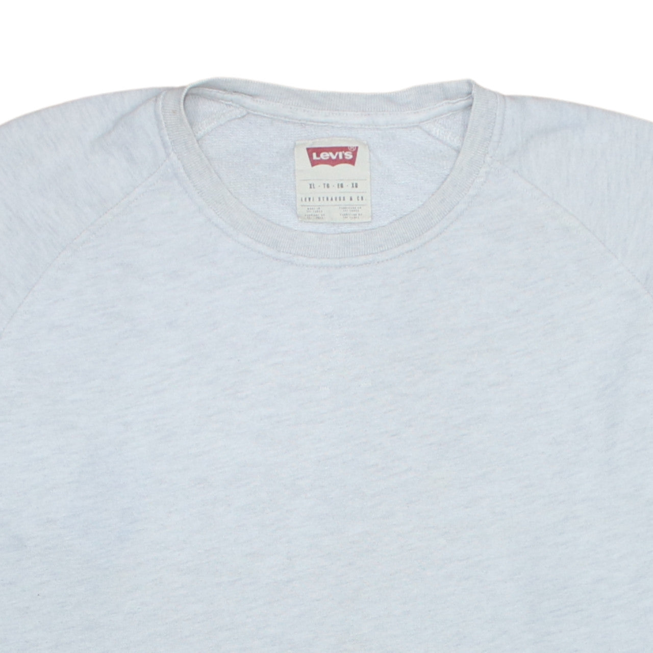 Levi's Men's Grey XL Crew Neck Pullover Sweatshirt