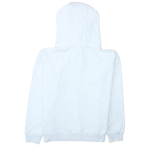 Champion Womens Light Grey Pullover Hoodie XS Casual Logo Sweatshirt