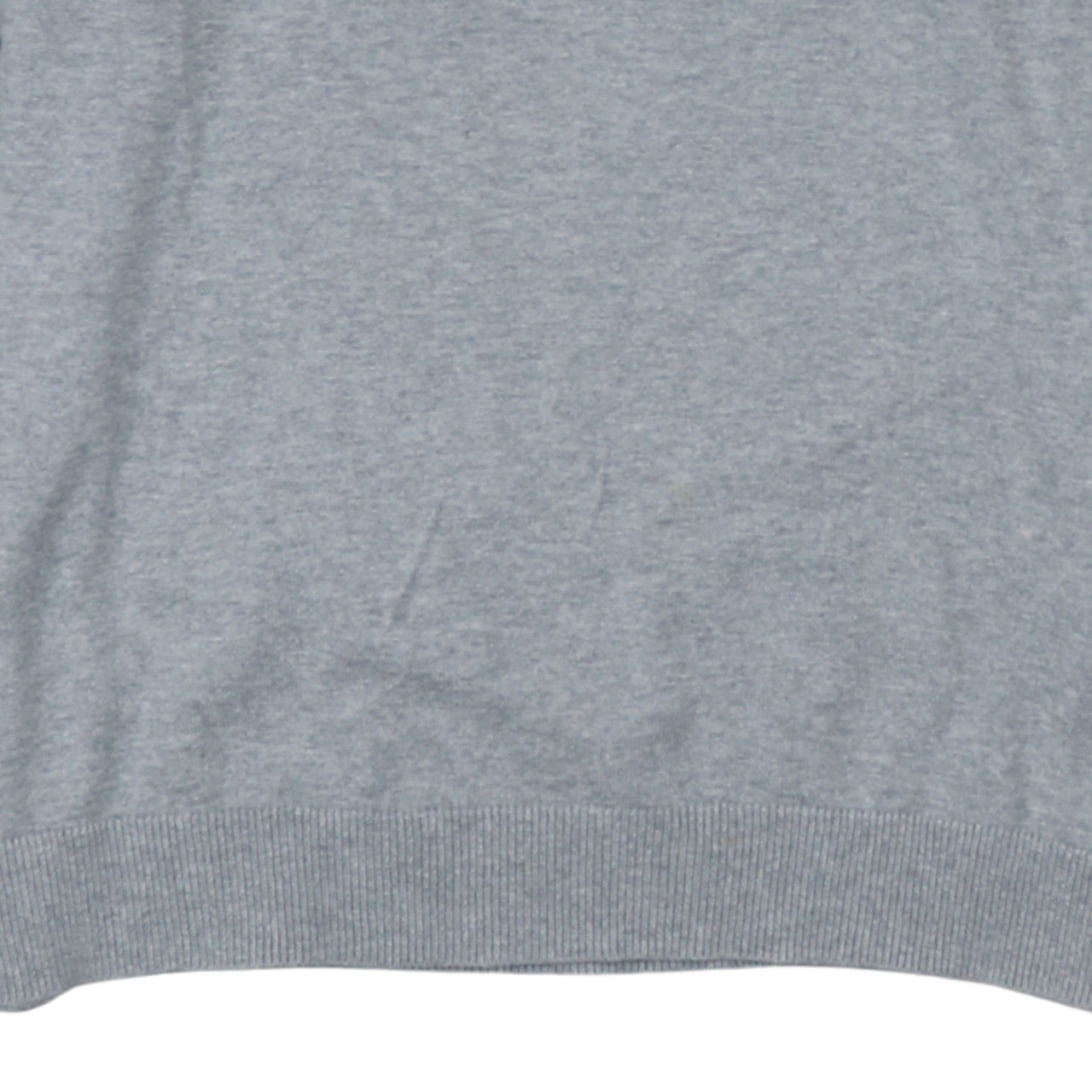 GAP Women’s Grey V-Neck Long Sleeve Pima Cotton Jumper Size M