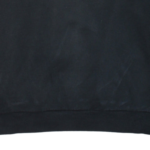Puma Men's Black Crew Neck Logo Pullover Sweatshirt Size M