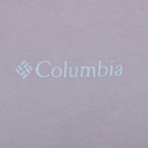 Columbia Womens Beige Pullover Hoodie XL Fleece Lined Casual Sweatshirt