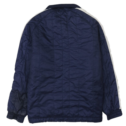 Puma Men's Blue Puffer Jacket S Full Zip Sports Winter Coat