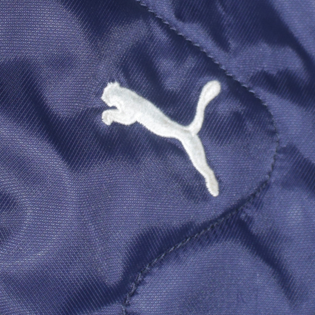 Puma Men's Blue Puffer Jacket S Full Zip Sports Winter Coat