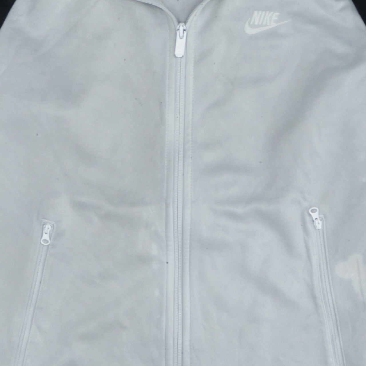 Nike Men’s Grey Track Jacket S Full Zip Colourblock Activewear