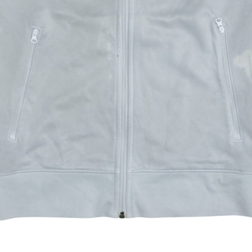 Nike Men’s Grey Track Jacket S Full Zip Colourblock Activewear