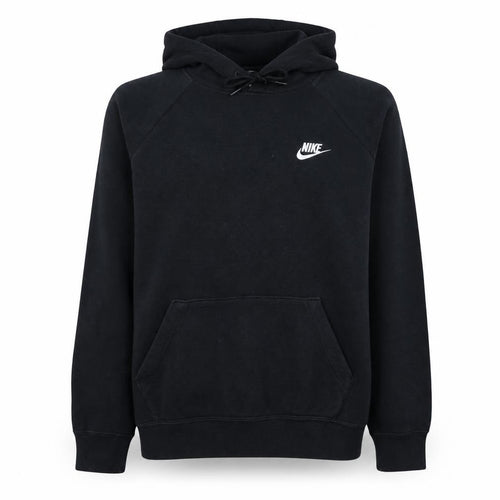 Nike Men's Black Pullover Hoodie Size S Hooded Fleece Sweatshirt