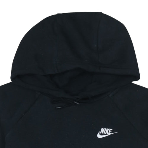 Nike Men's Black Pullover Hoodie Size S Hooded Fleece Sweatshirt