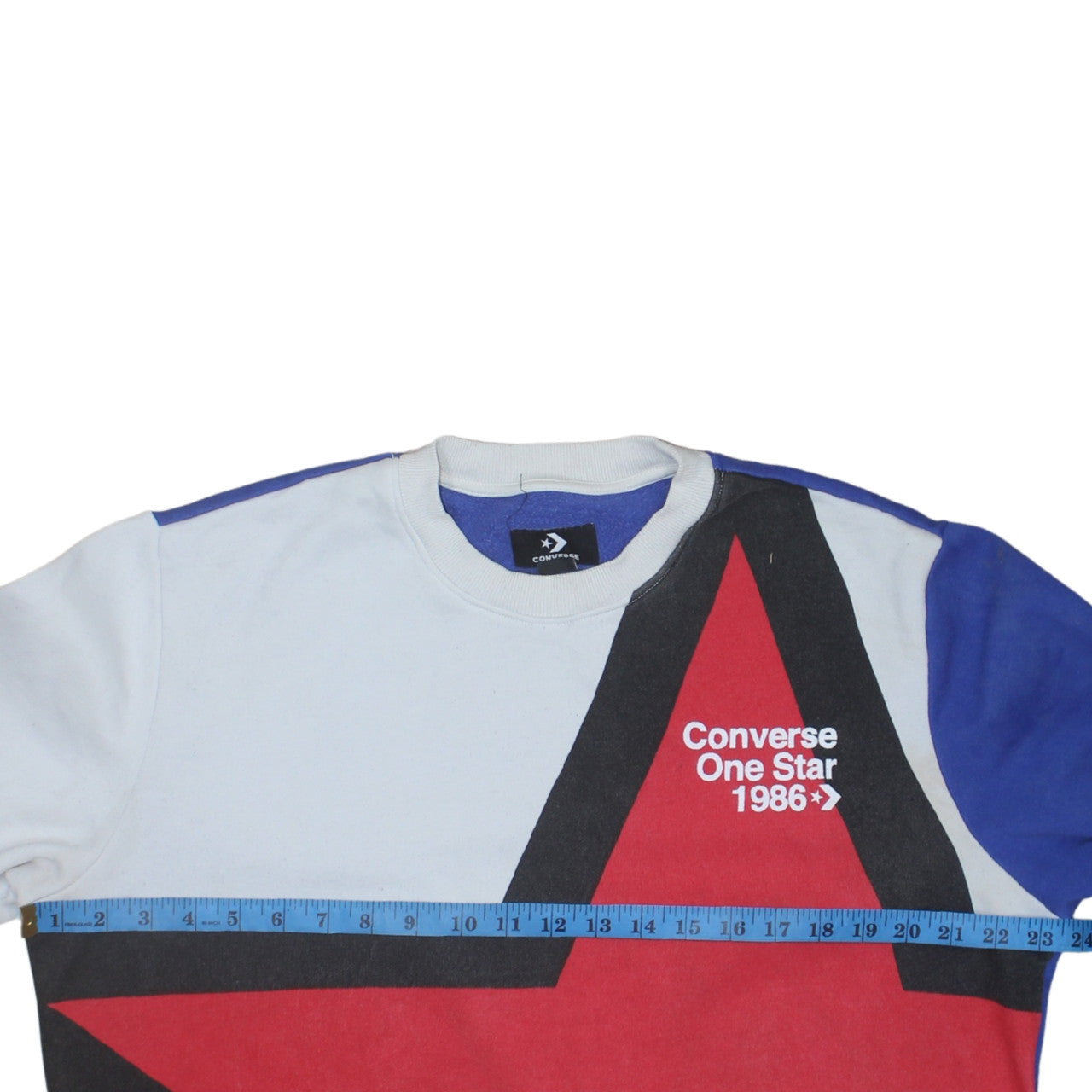 Converse Men's Multicoloured Graphic Pullover Sweatshirt Size S