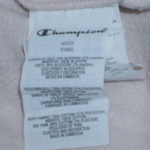 Champion Girls White Pullover Hoodie 13-14 Years Hooded Sweatshirt