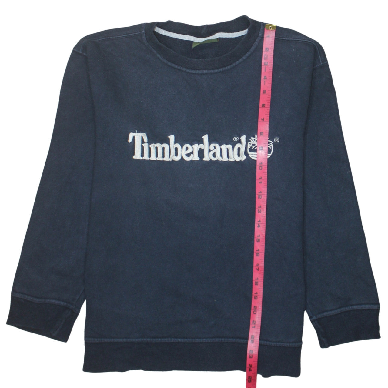 Timberland Womens Navy Blue Crew Neck Pullover Sweatshirt Size 14
