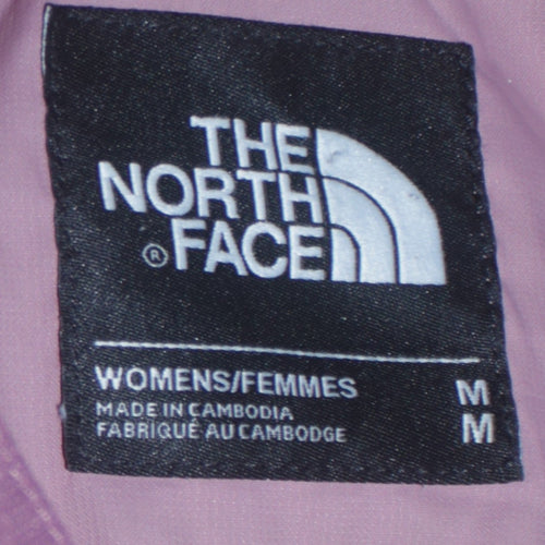 The North Face Womens Purple Hooded Waterproof Parka Jacket Size M