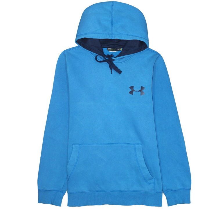 Under Armour Men's Blue Pullover Hoodie Size S Regular Fit Sportswear