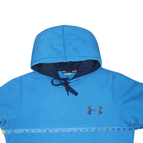 Under Armour Men's Blue Pullover Hoodie Size S Regular Fit Sportswear