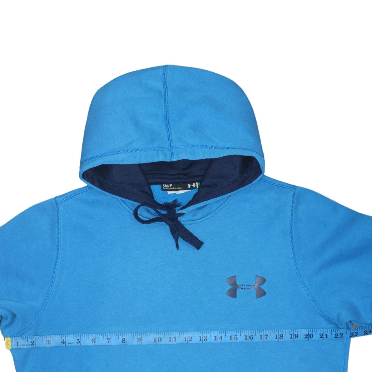Under Armour Men's Blue Pullover Hoodie Size S Regular Fit Sportswear