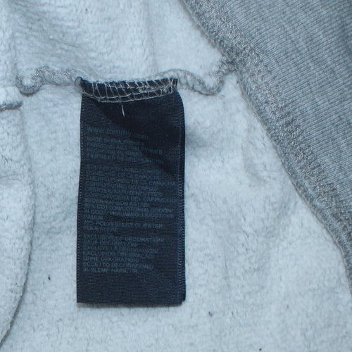 Tommy Hilfiger Mens Grey XL Full Zip Hoodie Sweatshirt