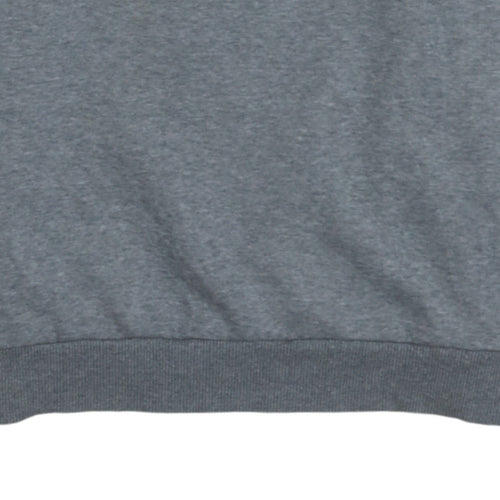 Puma Men's Grey Crew Neck Sweatshirt Small Regular Fit Fleece