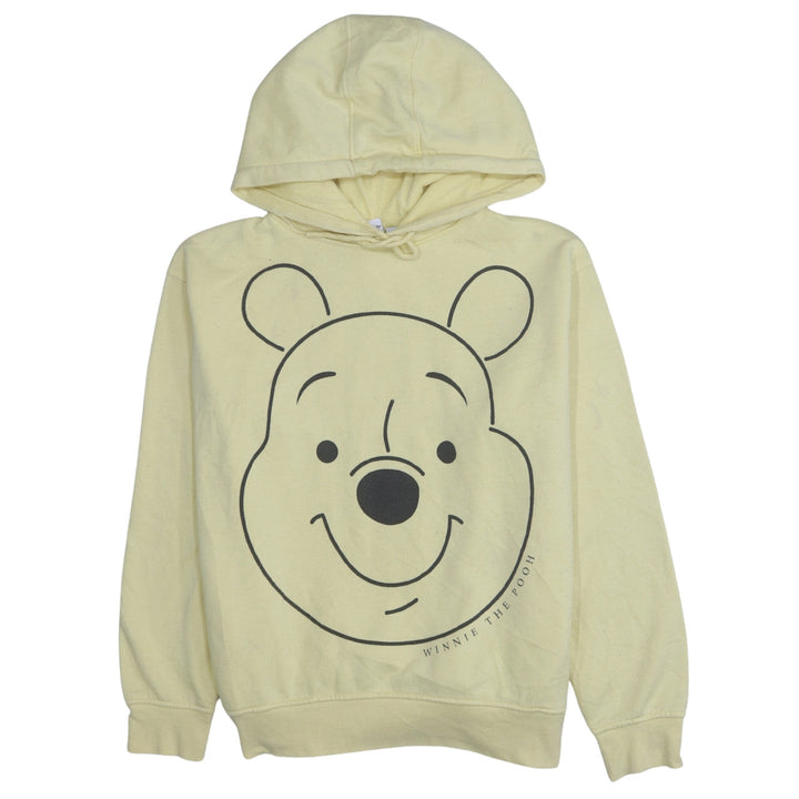 Disney Primark Cares Women Yellow Winnie the Pooh Pullover Hoodie Size S