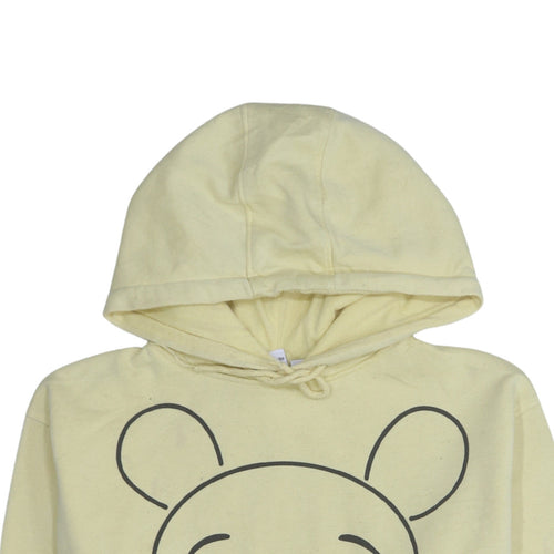 Disney Primark Cares Women Yellow Winnie the Pooh Pullover Hoodie Size S