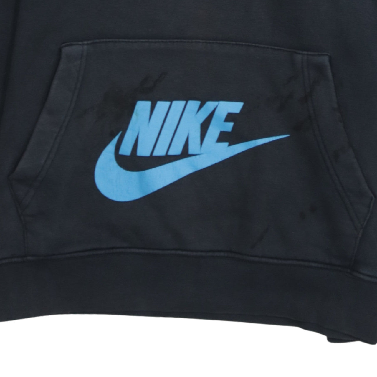 Nike Men's Black Pullover Hoodie Small Logo Graphic Sportswear