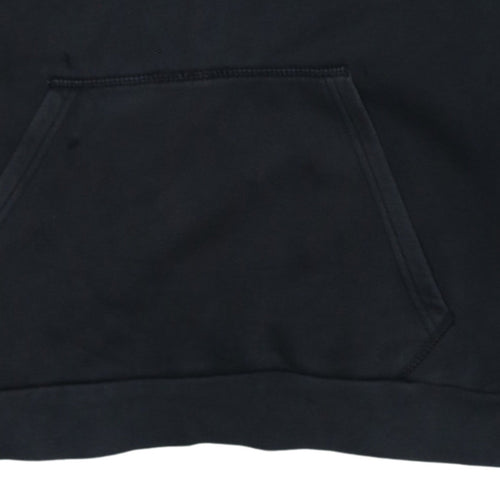 Adidas Men's Black Pullover Hoodie Small Sports Fleece Sweatshirt