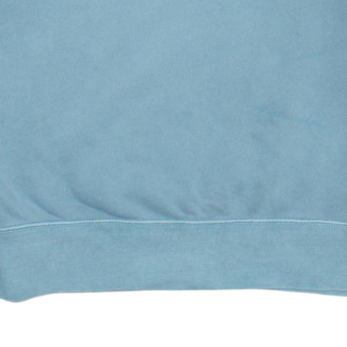 Nike Womens Blue XS Pullover Sweatshirt Crew Neck Cotton Blend