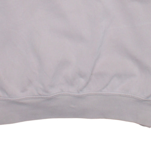 Nike Men's Beige Crew Neck Fleece Sweatshirt Small Pullover