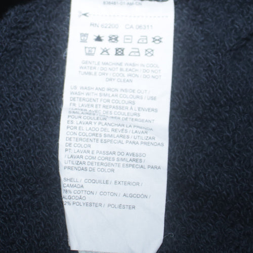 Puma Women Black Full Zip Hoodie Size 10 Hooded Sweatshirt