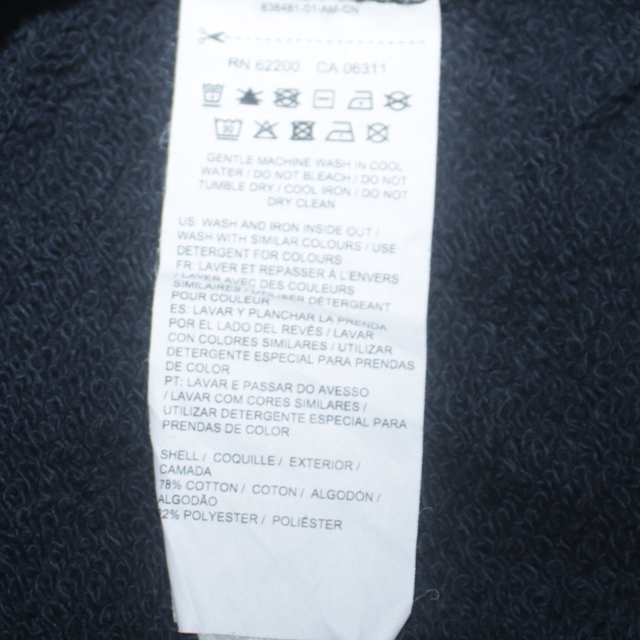 Puma Women Black Full Zip Hoodie Size 10 Hooded Sweatshirt
