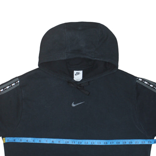 Nike Men's Black Pullover Hoodie M Graphic Fleece Sportswear