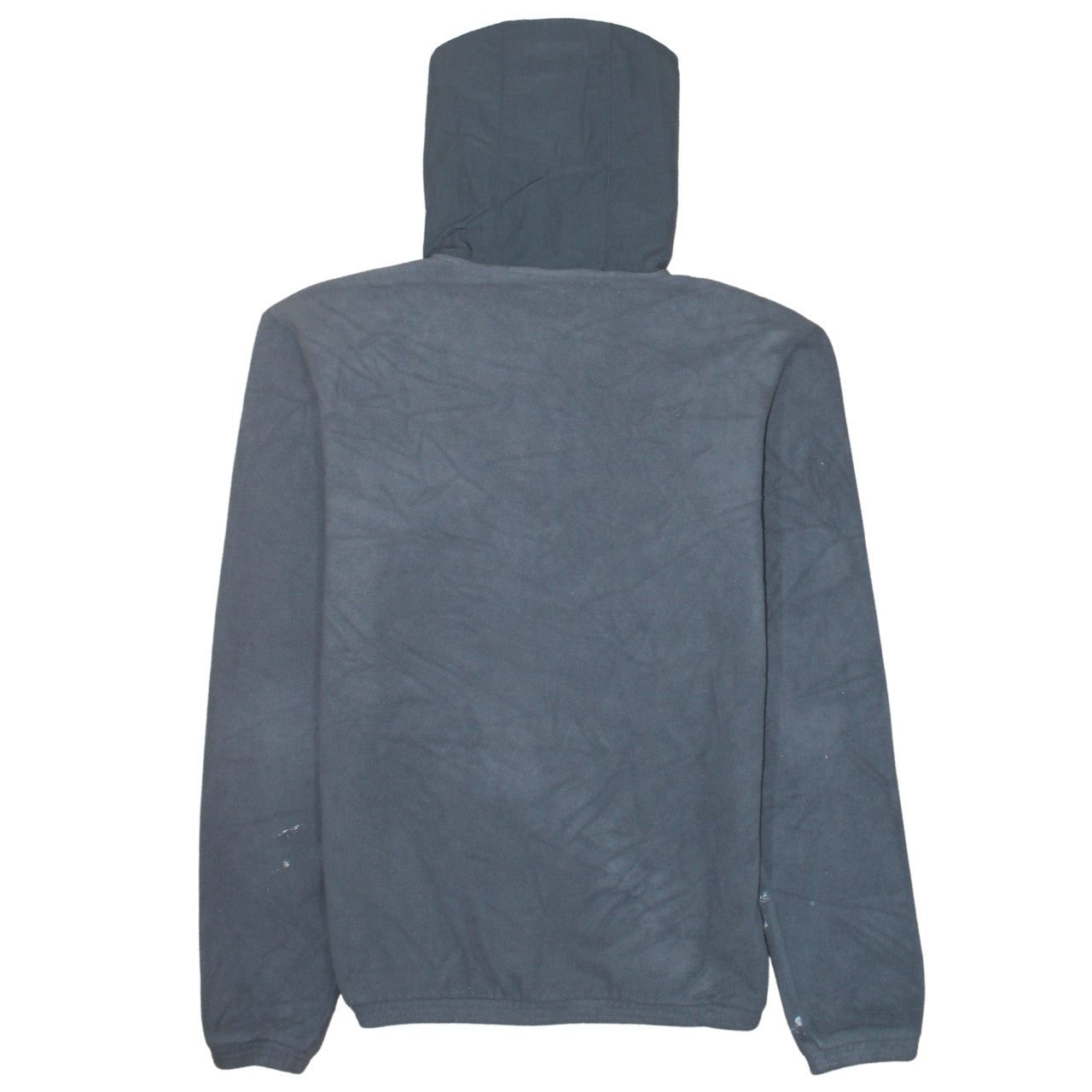 Adidas Mens Grey XS Pullover Fleece 1/2 Zip Hoodie