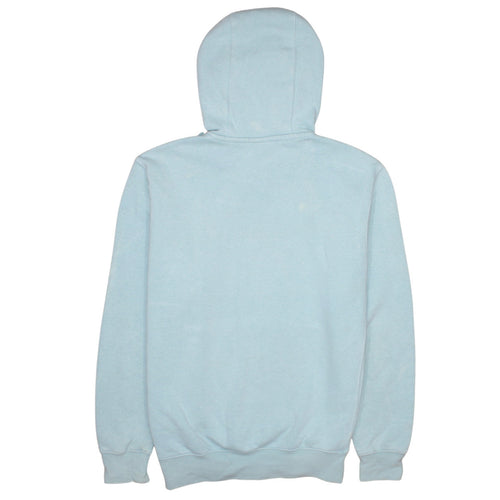 Nike Women's Blue Pullover Hoodie Small Cotton Blend Casual