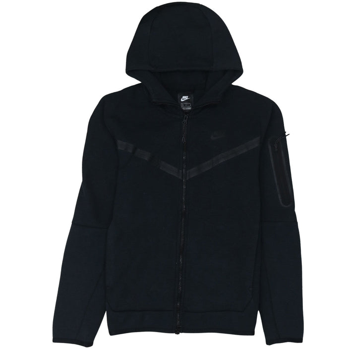 Nike Men's Black Full Zip Hoodie Size S Regular Fit Sportswear