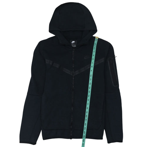 Nike Men's Black Full Zip Hoodie Size S Regular Fit Sportswear