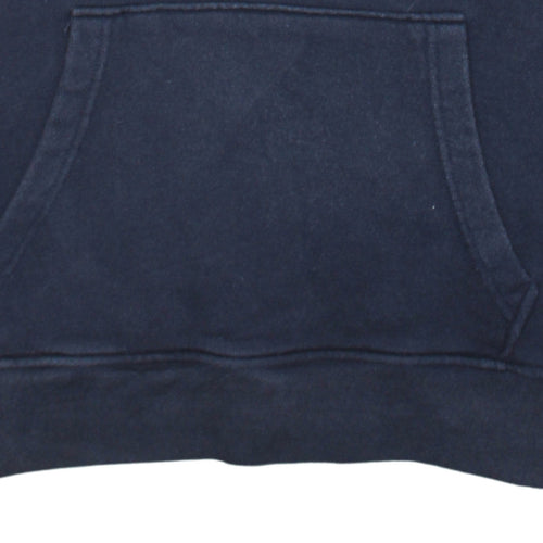 Levi's Men's Blue Pullover Hoodie M Logo Fleece Sweatshirt