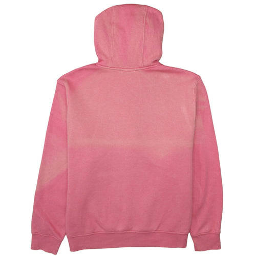 Nike Womens Pink Pullover Hoodie Size L Cotton Blend Casual Sweatshirt